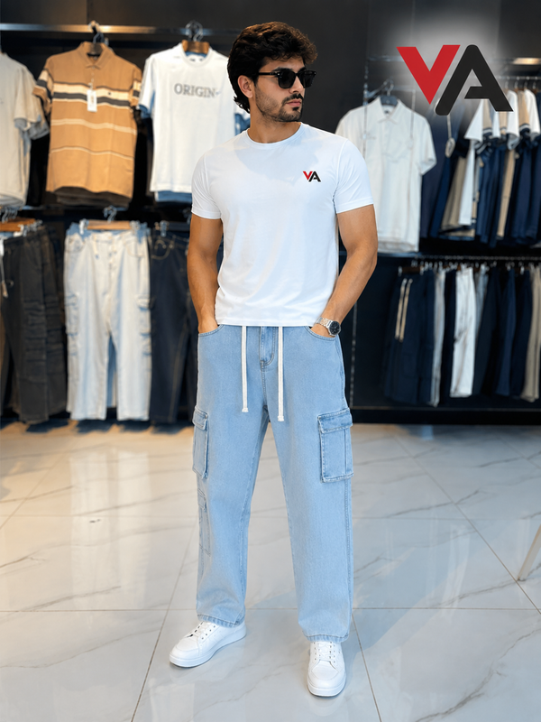 6 Pocket Baggy Jeans