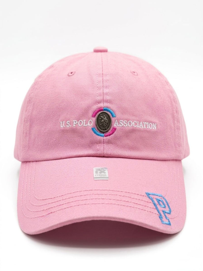 Premium Pink Cotton Baseball Cap – Adjustable Unisex Hat