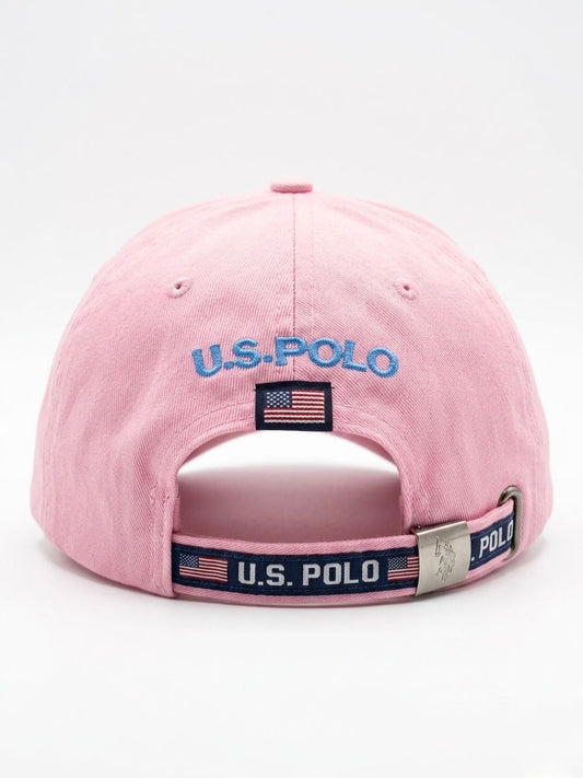 Premium Pink Cotton Baseball Cap – Adjustable Unisex Hat